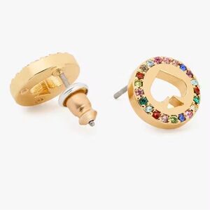 NWT Kate Spade Spot The‎ Spade Pave Halo Spade Studs